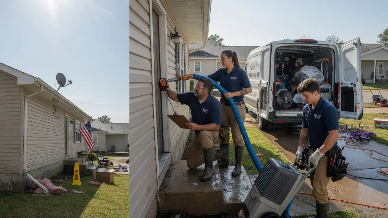 Ceiling Water Damage Restoration in Mena, AR near me